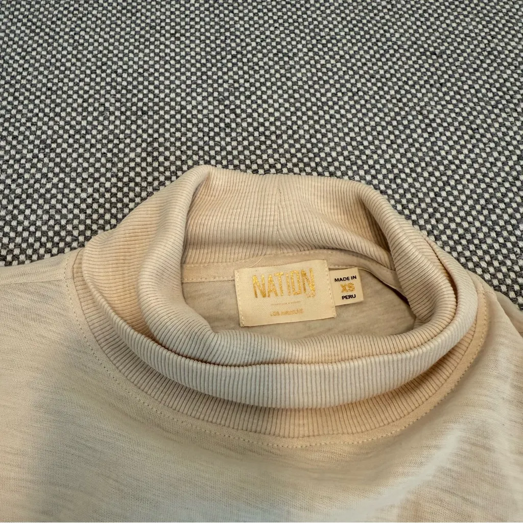 Nation LTD Sawyer Turtleneck Top size XS - Image 6