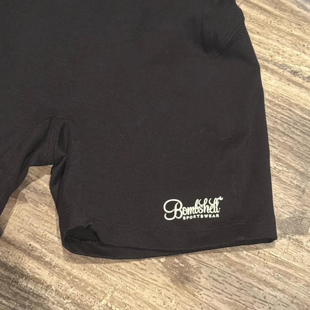 Bombshell Sportswear Black Athletic Bodysuit - Image 3