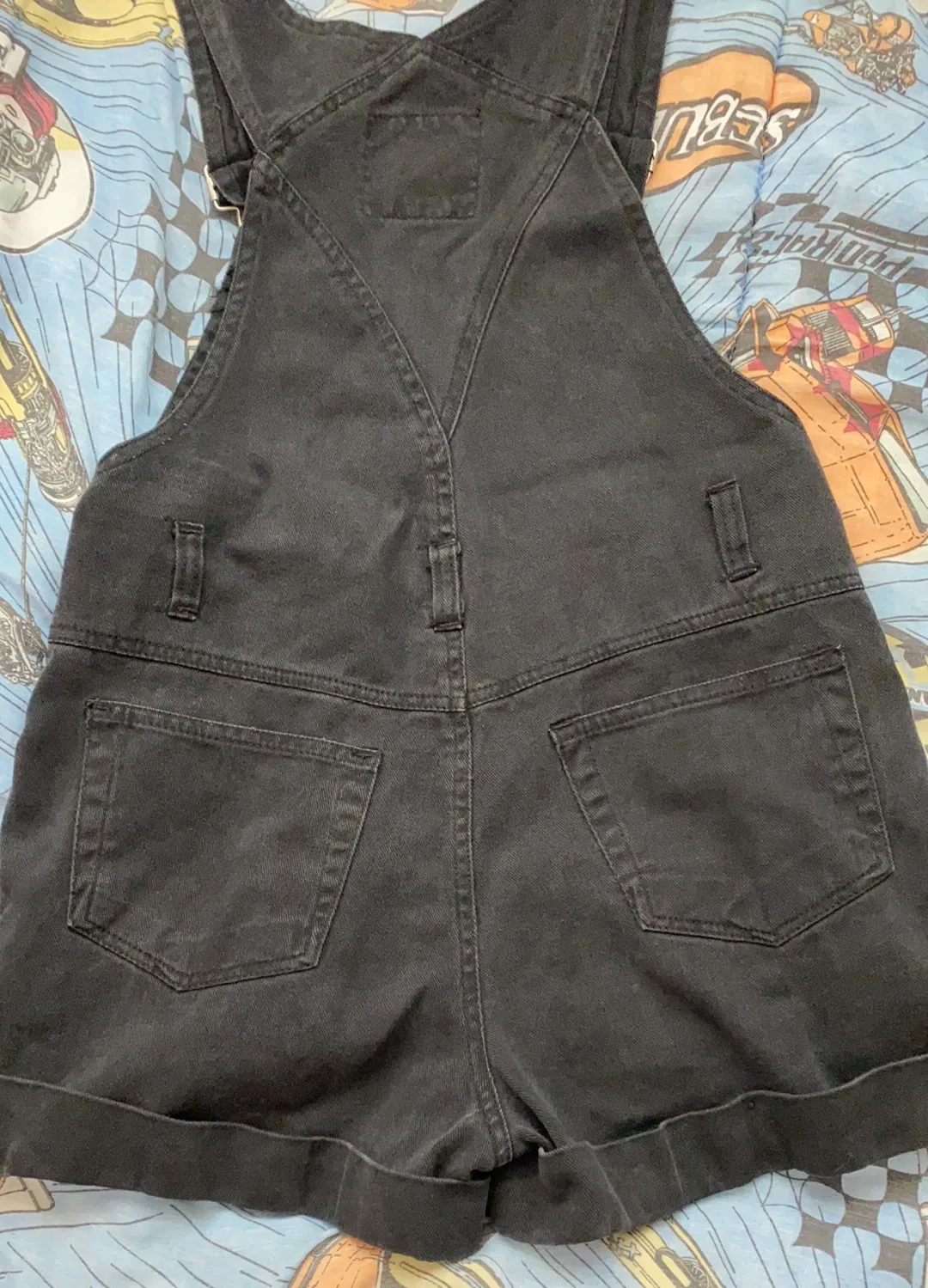 Black Overalls Size M - Image 4