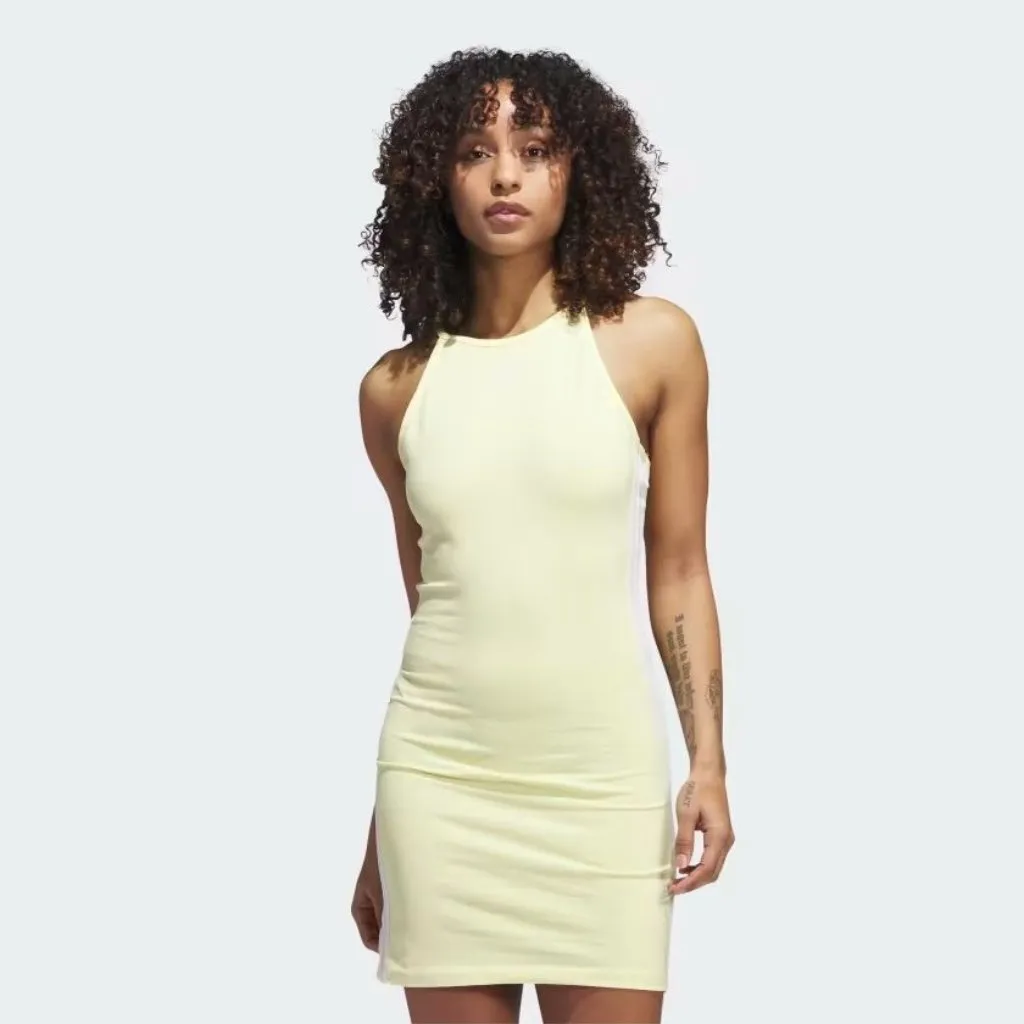 ADIDAS Originals Womens Almost Yellow Dress Sz S NEW NWT - Image 2