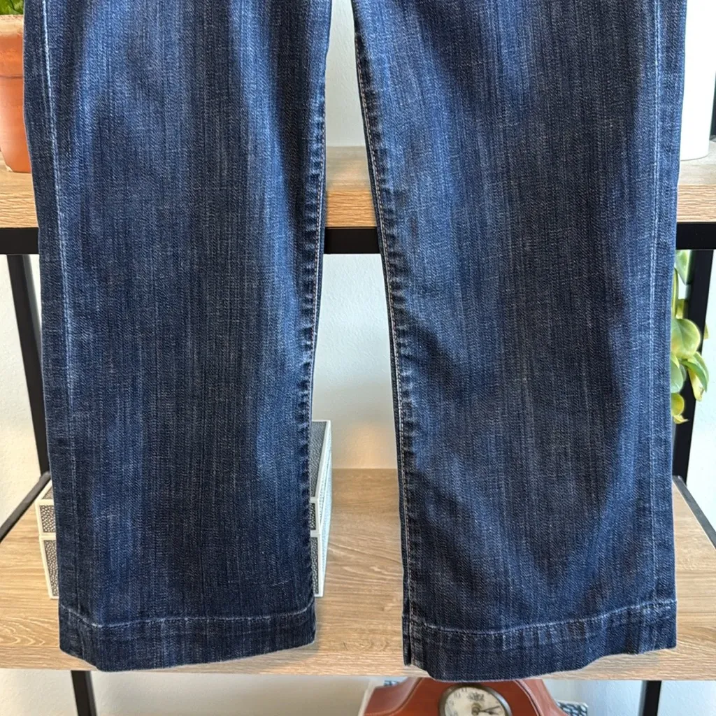 7 For All Mankind Mid-Rise Dojo Crop Jeans, 28 - Image 3