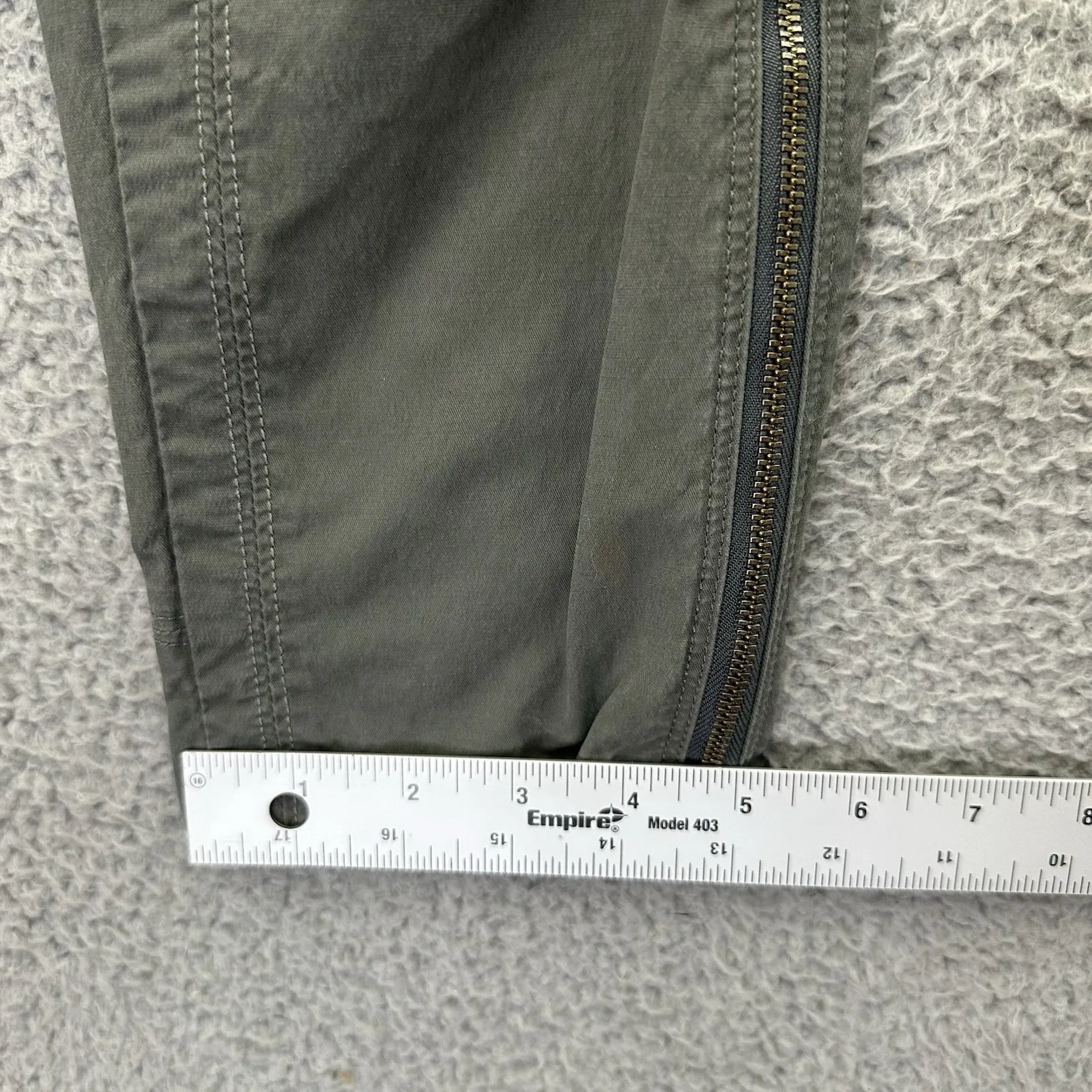 KUHL Inspiratr Ankle Zip Pants Skinny Gray Outdoor Hiking Travel Women's 8 x 30 - Image 11