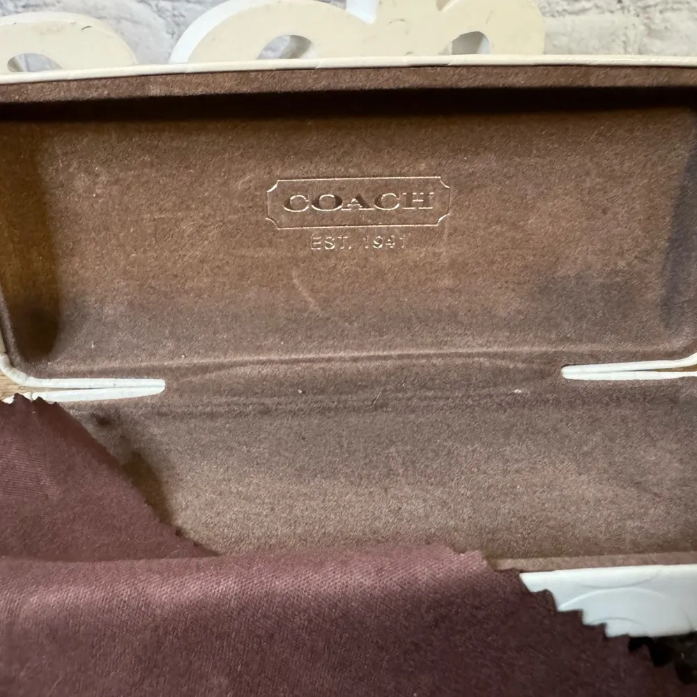 Off White Coach Signature eyeglass case - Image 3