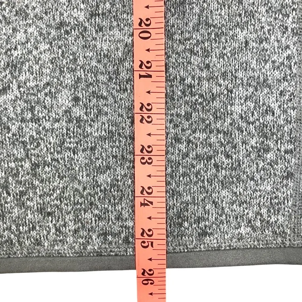 PATAGONIA Better Sweater 1/4 Zip Women L Gray Outdoor Athletic Travel Gorpcore - Image 15