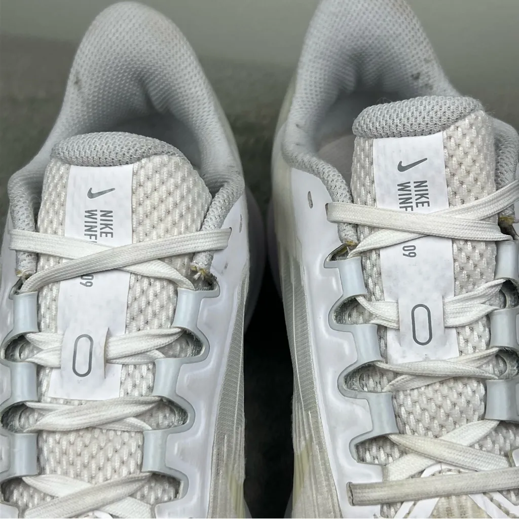 Nike Air Winflo 9 White pure platinum white size8 womens.                 ordrA6 - Image 9
