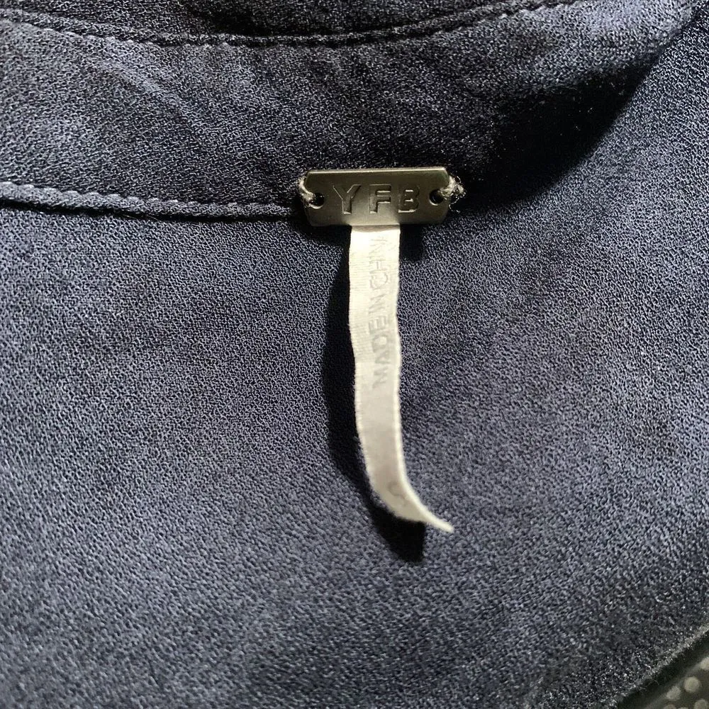 Young Fabulous & Broke Womens Size Small Multicolor Tie Dye Boho Button Up Top - Image 5