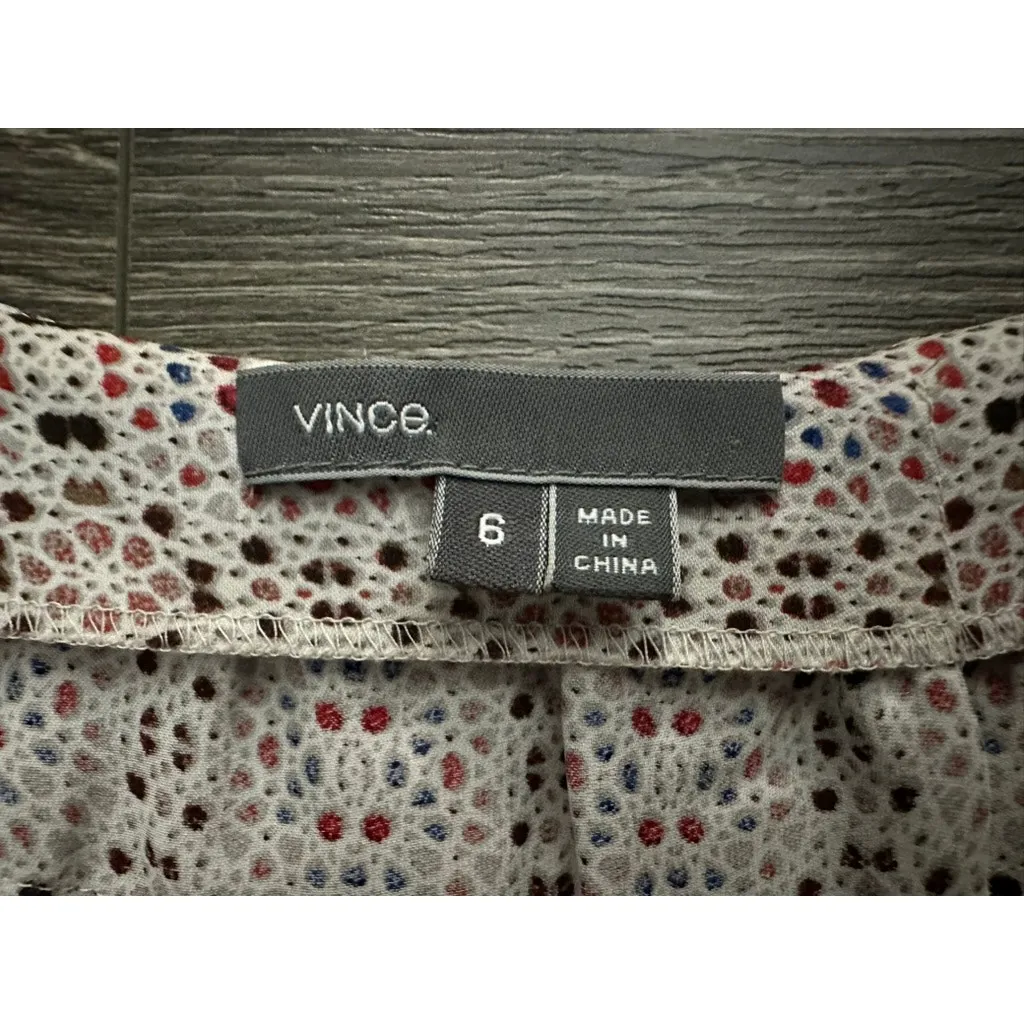 Vince 100% Silk Maxi Dress size 6 - Image 5