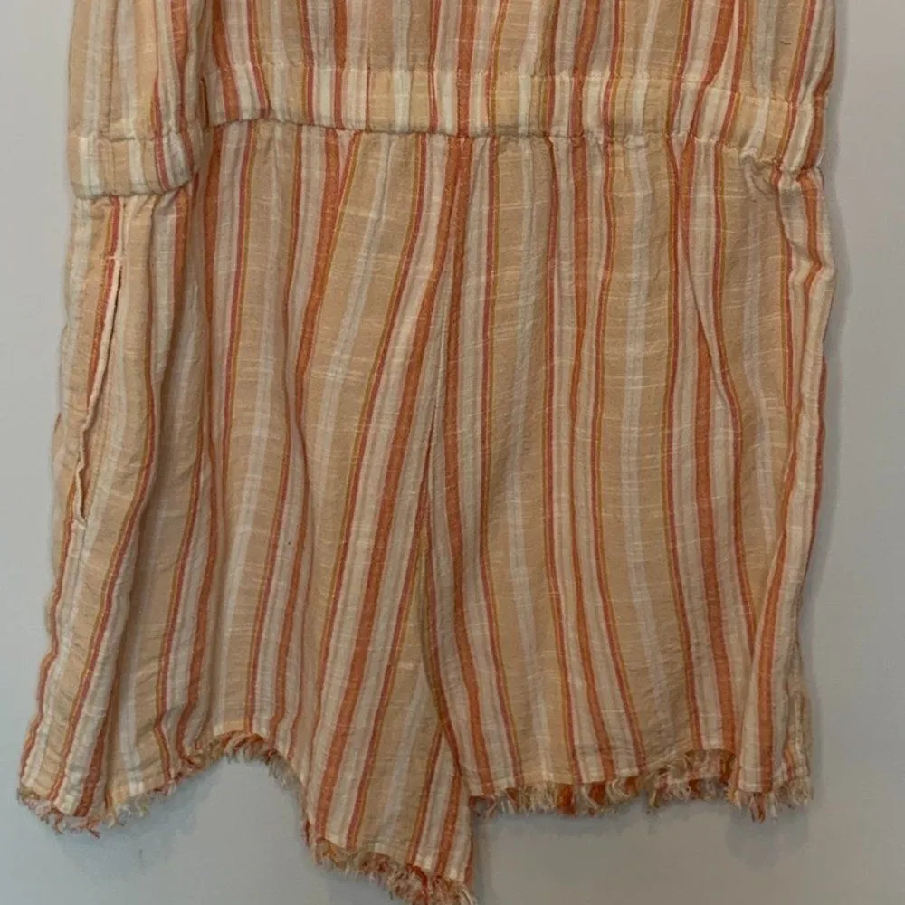True Craft Striped Romper - Image 8
