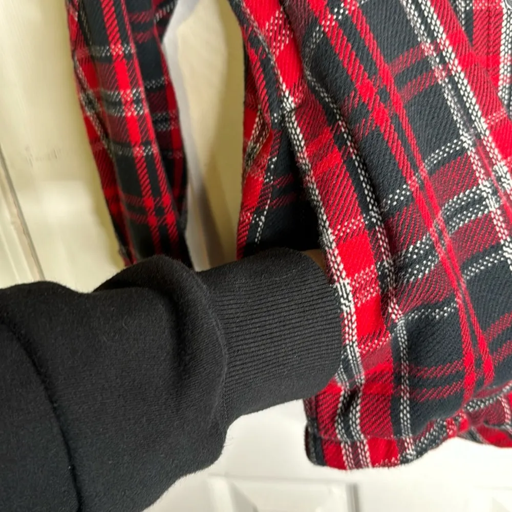 Eddie Bauer Plaid 100% Cotton Pockets Shirt Button Down Women Size Large - Image 8