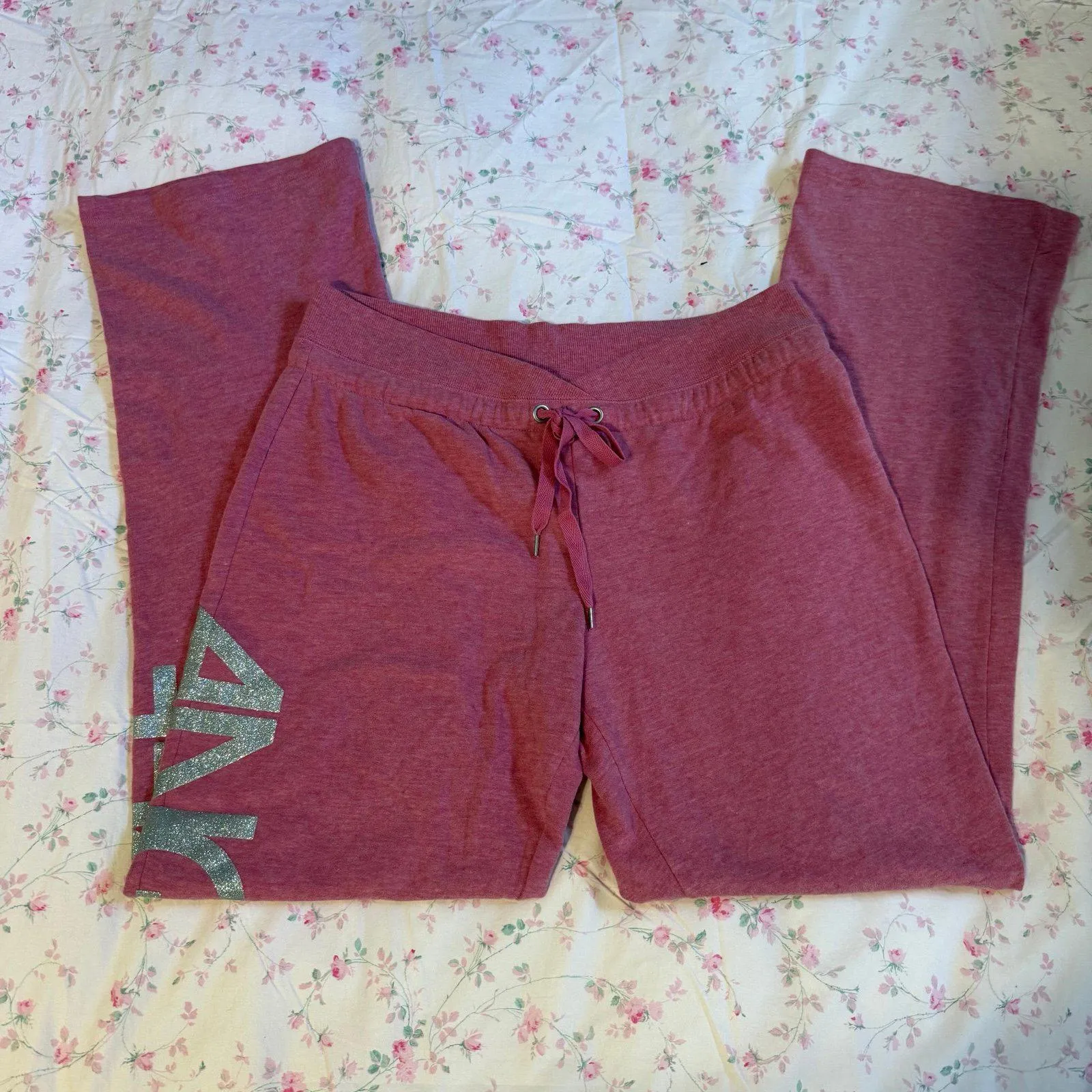 PINK Victoria's Secret Boyfriend Straight Leg Sweatpants - Image 2