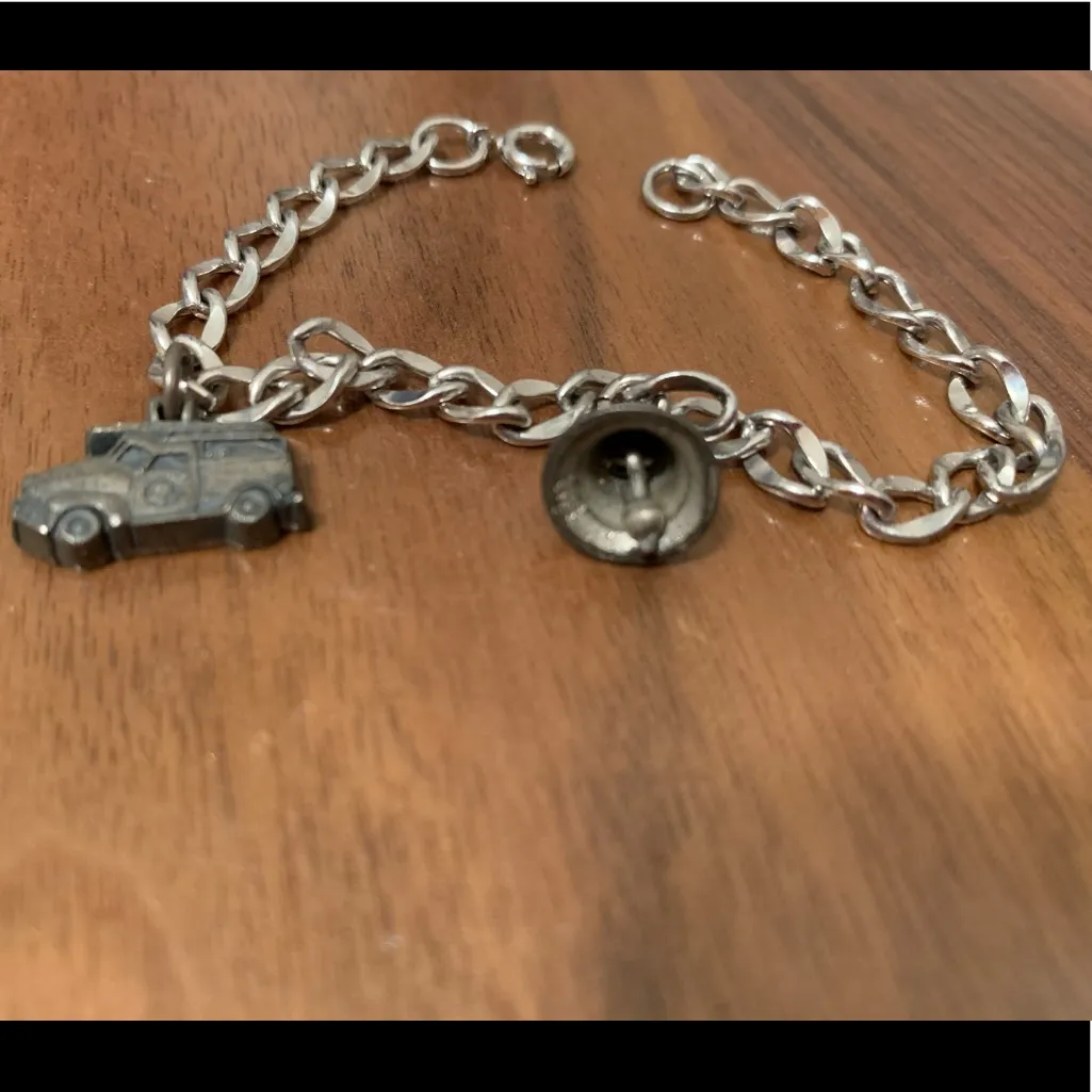 Vintage attendance sterling bracelet - Image 3