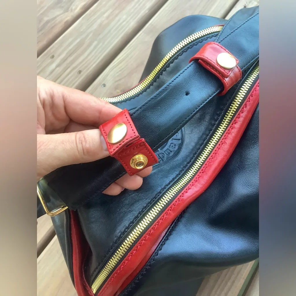 NICE practical genuine leather backpack/ shoulder bag 🔥🔥🔥 Black - Image 7