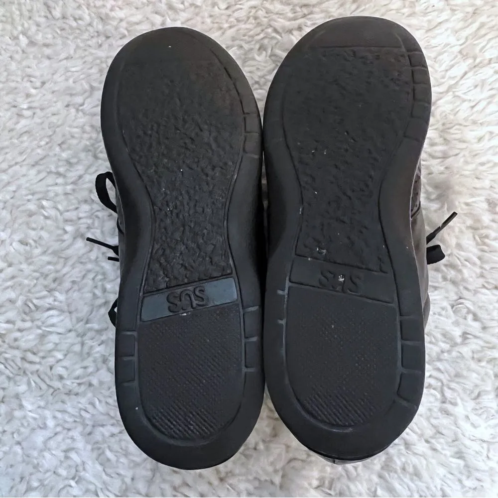 SAS Free Time Black Lace Up Casual Shoes Sneakers Womens SZ 10 Slim - Image 7