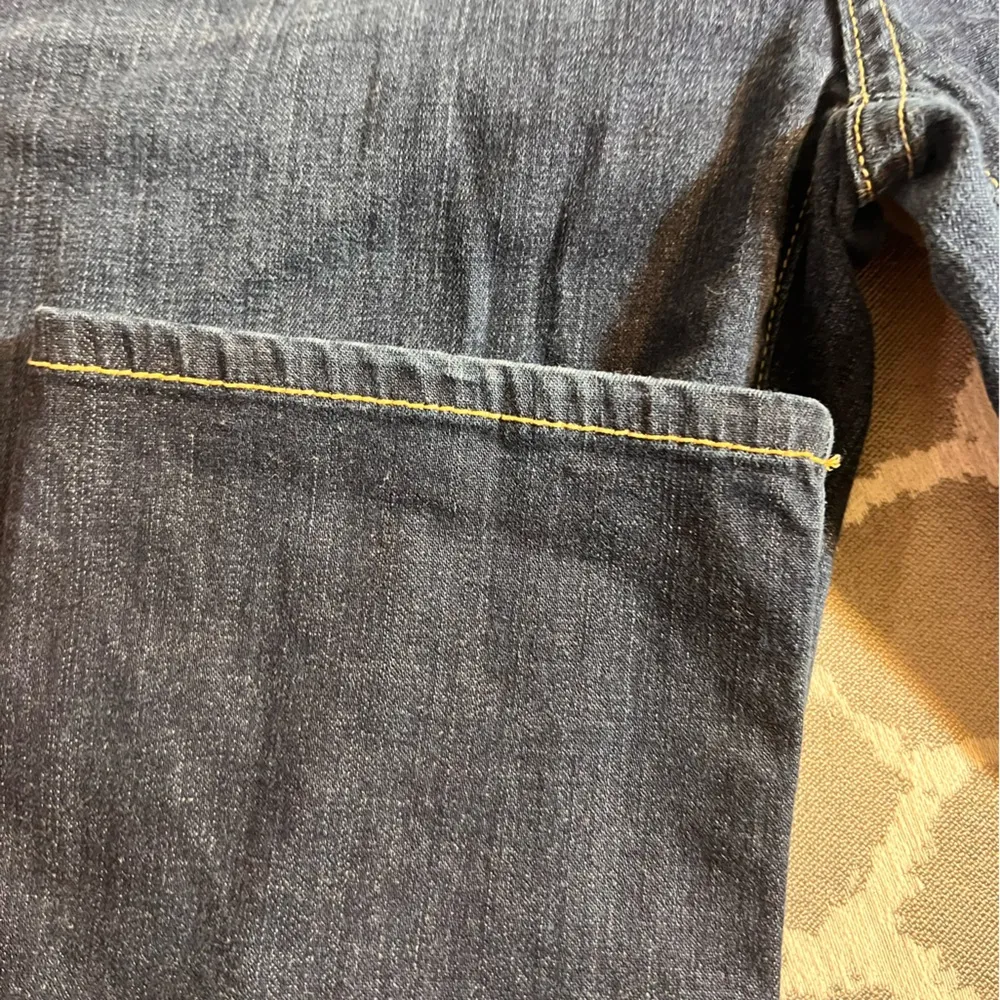 Citizens Of Humanity Ava Low Rise Blue Straight Leg Jean Classic Denim dark wash - Image 10