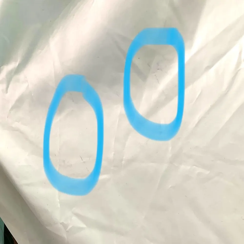 3/$15 Koral Ribbed Windbreaker Pullover in Light Aqua - Image 10