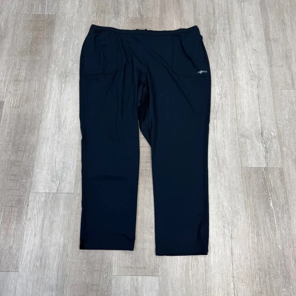 Carhartt Modern Fit Navy Blue Scrub Top & Bottom Set - Size 3X - Image 3