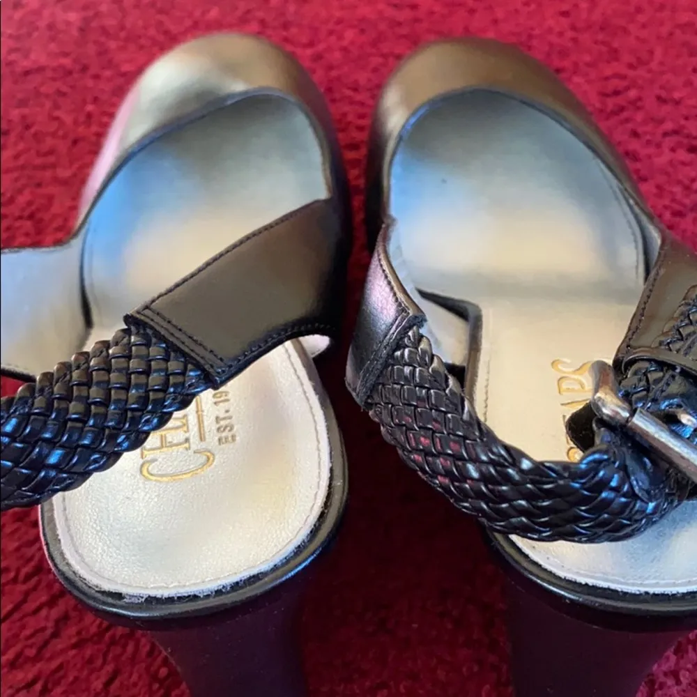 Chaps Black Wedges - Image 5