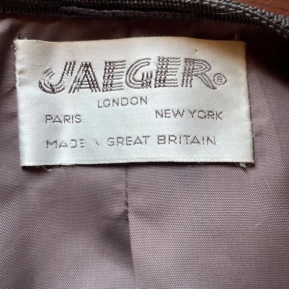 Jaeger Multicolor‎ Button Down Plaid Blazer Size  14 - Image 7