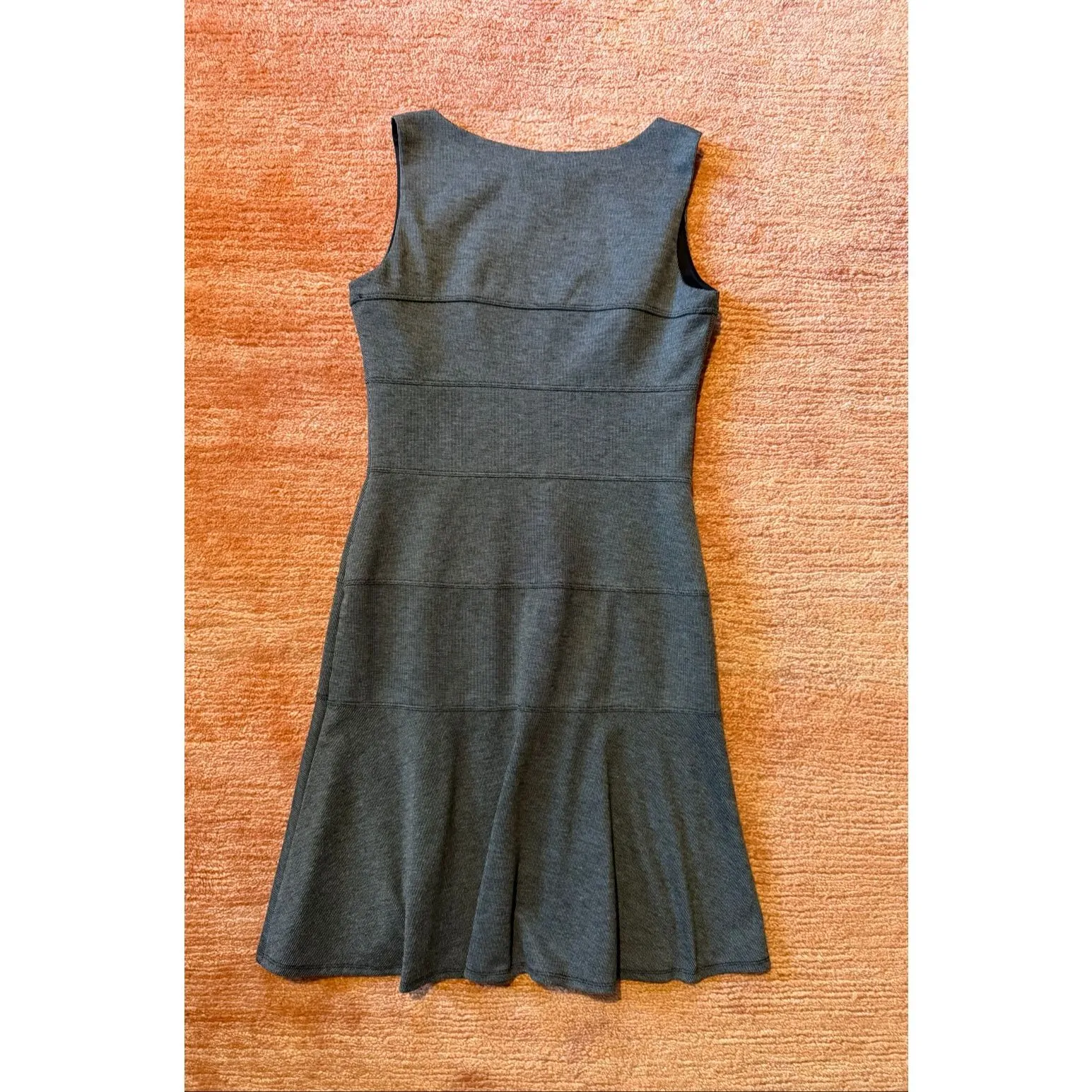 Enfocus Studio Women Sleeveless Fit Flare Dress Gray Size 6 - Image 7