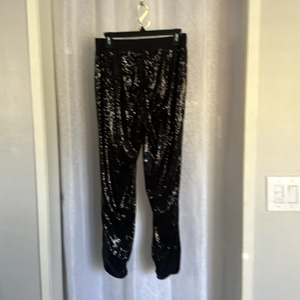 WHBM WHITE HOUSE BLACK MARKET SEQUIN PANTS Sz:S - Image 2