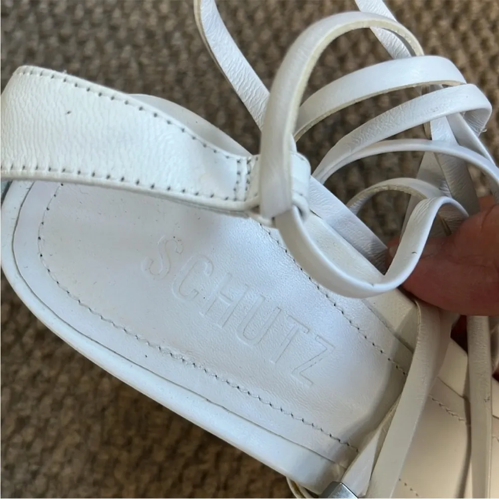 EUC SCHUTZ Leather Glenna Platform Sandals
White Size 7 - Image 5
