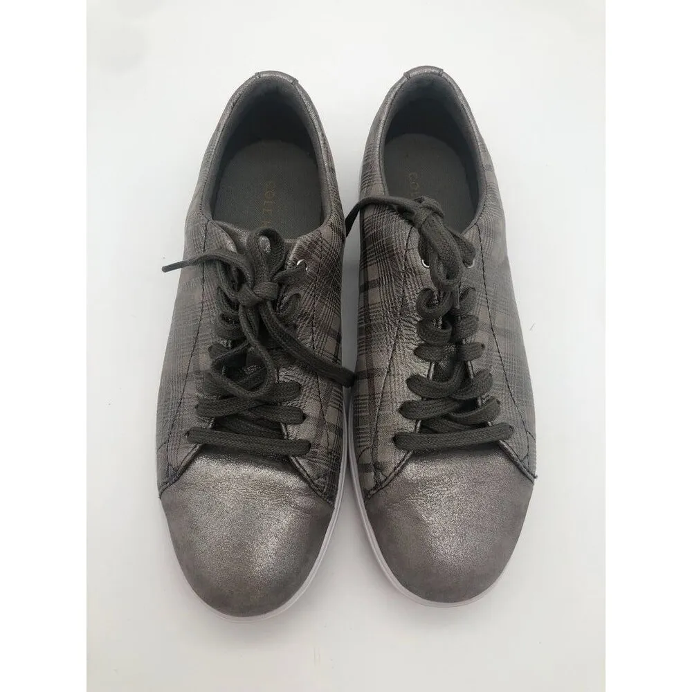 Cole Haan Grand Crosscourt II Sneakers Magnet Pixie Plaid W23038 Women's 8.5 B - Image 4