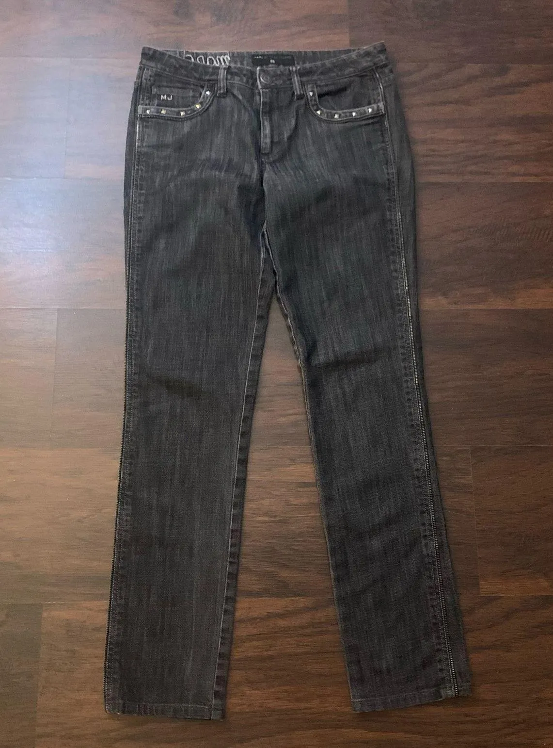 Marc Jacobs black slim straight leg jeans size 29 - Image 2