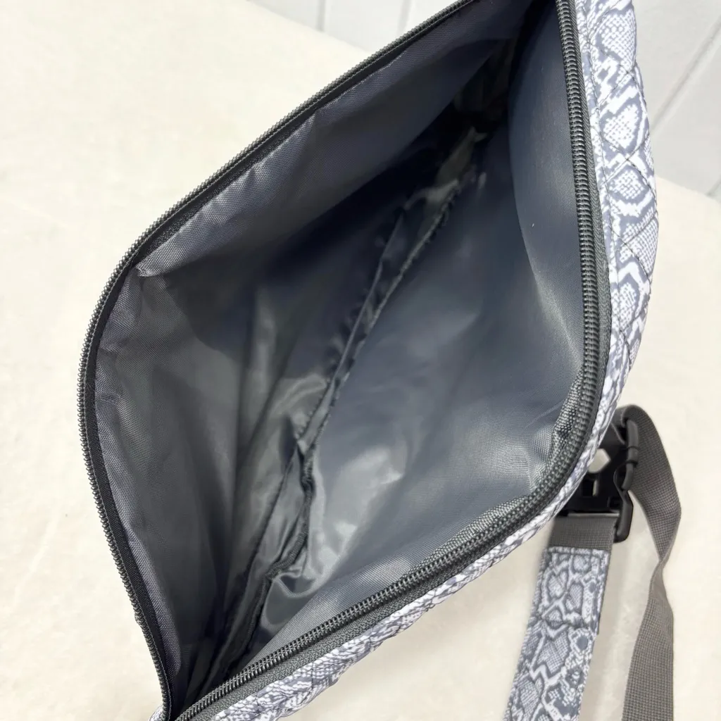 Simply Southern Snake Print Gray Belt‎ crossbody  Bag - Image 3