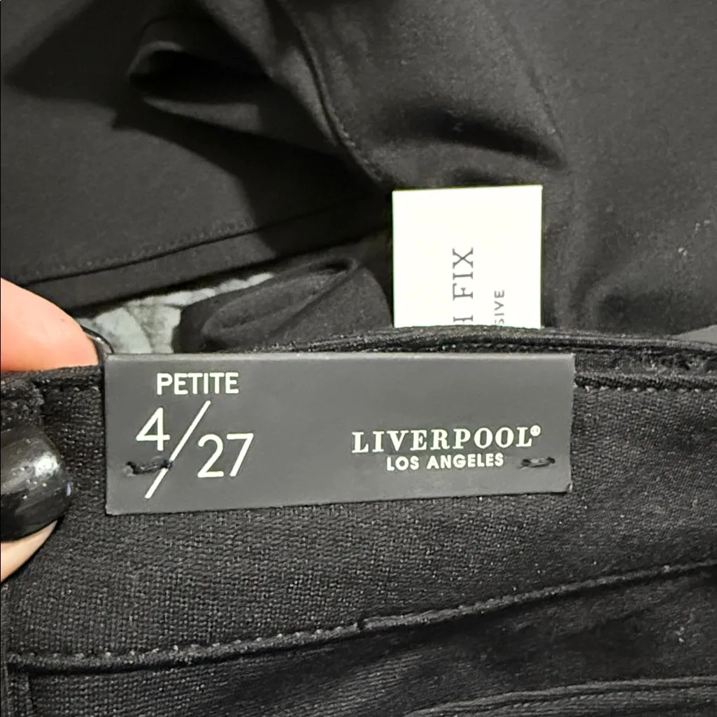 Liverpool Madonna women’s size 4P/27 black skinny pants new with tags - Image 11
