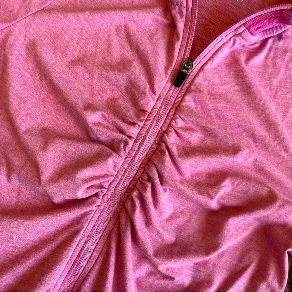 PGA Tour Live Under Par Pink Womens Full Zip Jacket XS Golf Tennis Prep Top - Image 2