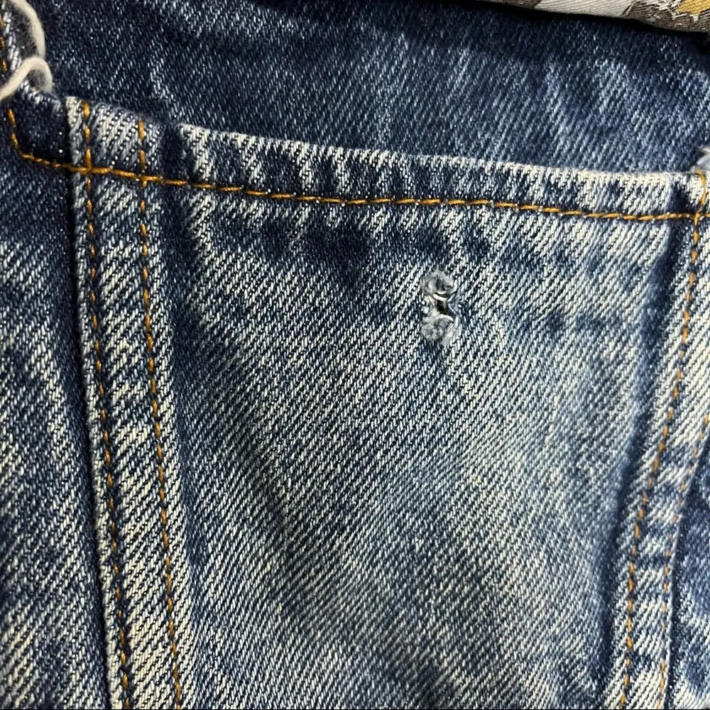 Vintage Hard Rock Cafe Bangkok Save the Planet Blue Denim Jean Jacket Size Large - Image 6