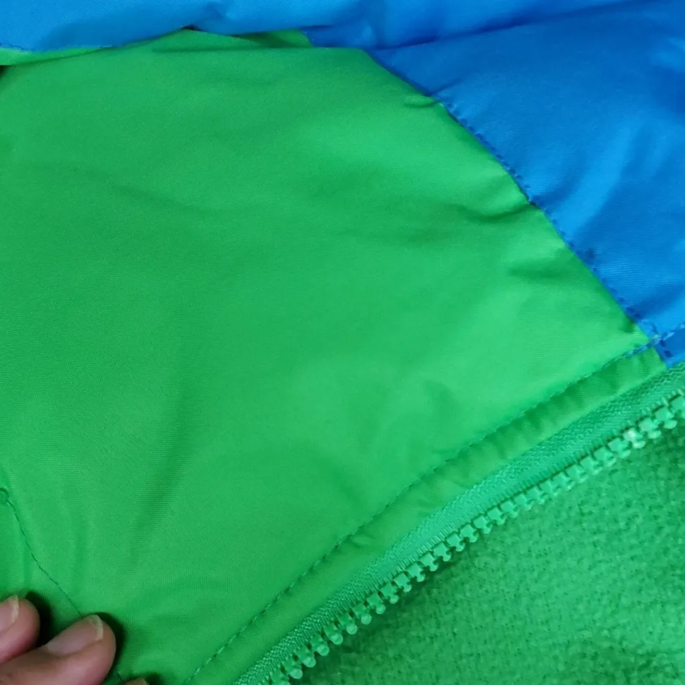 Nordstrom Operation Warm made just for you green and blue winter jacket size Lar Size L - Image 4