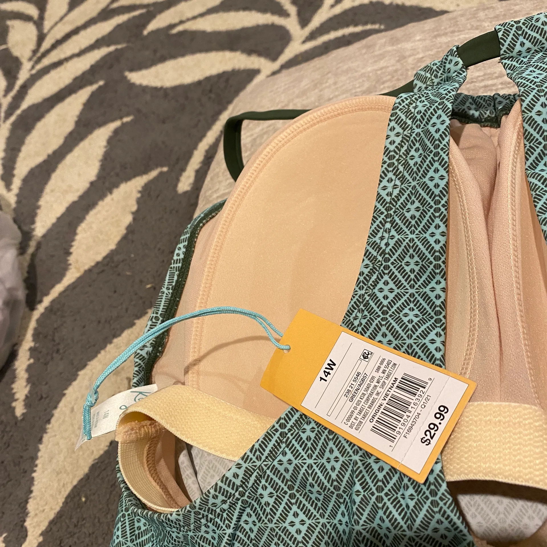 Women's Racerback Tankini Top - Image 6