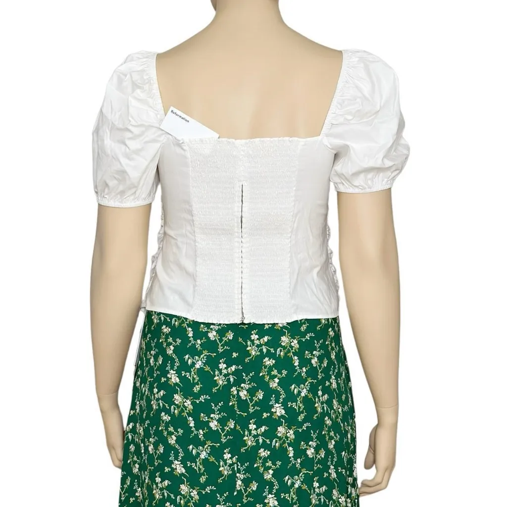 REFORMATION Radish Top, White, 14 (US) - Image 6
