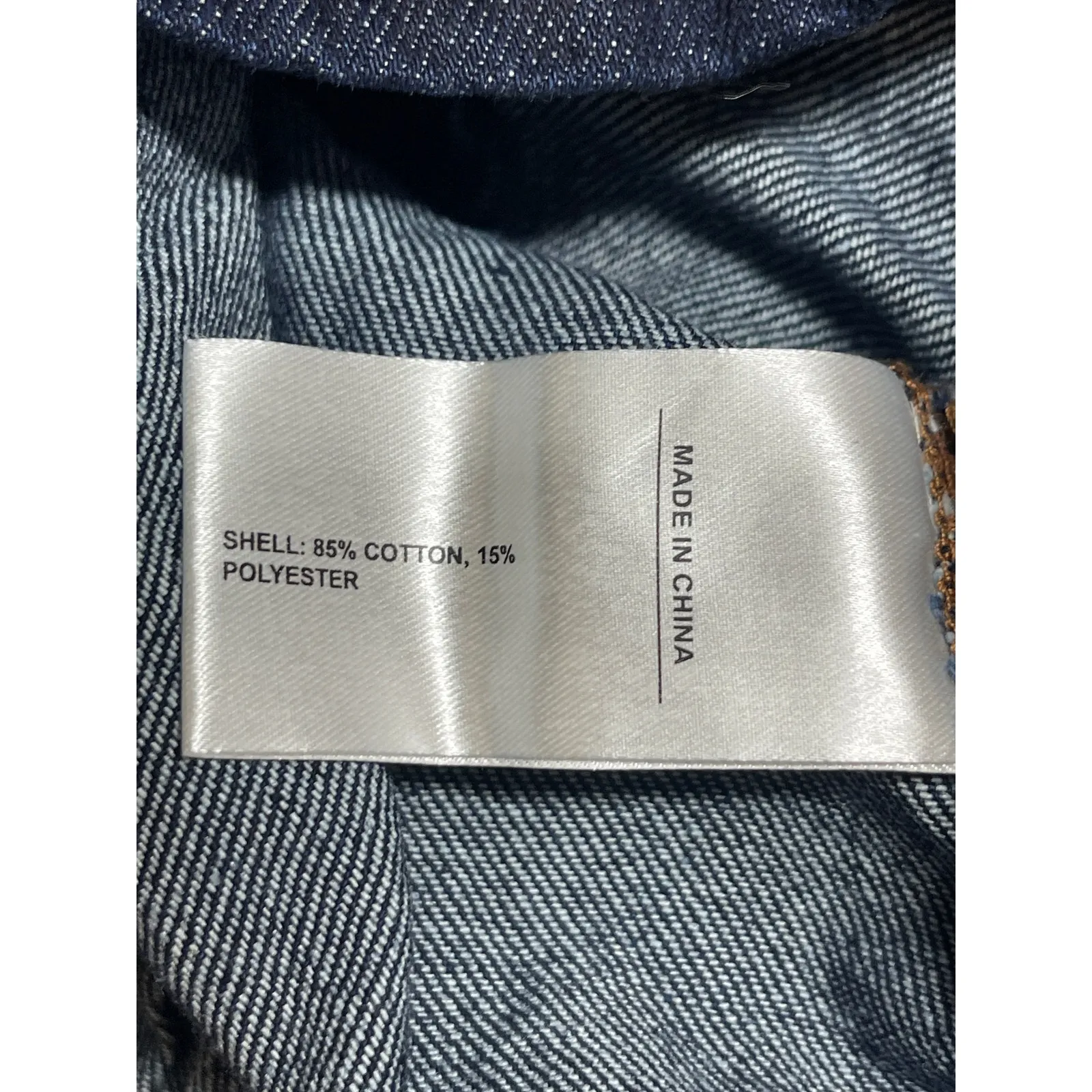 NEW Cider Womens Blue Mid Rise Ruffle Frill Mini A-Line Denim Jeans Skirt Size S - Image 4