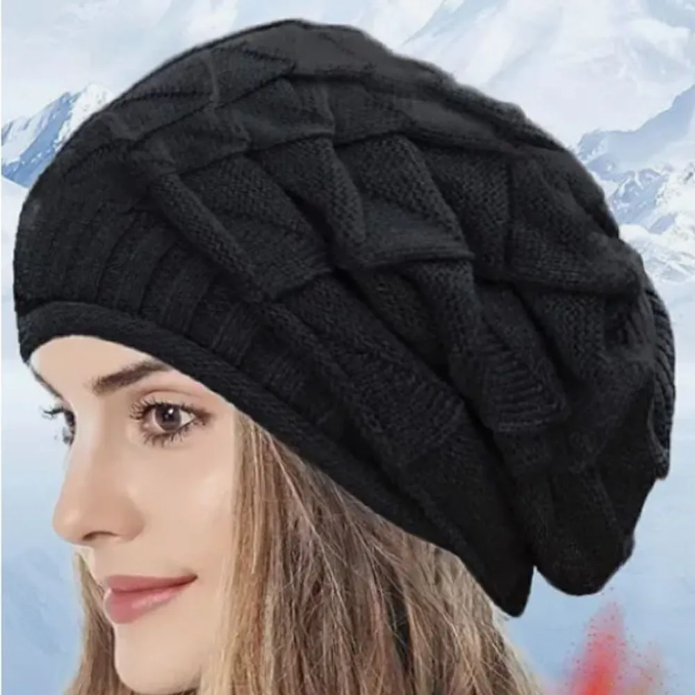 SLOUCHY Beanie Red - Image 5