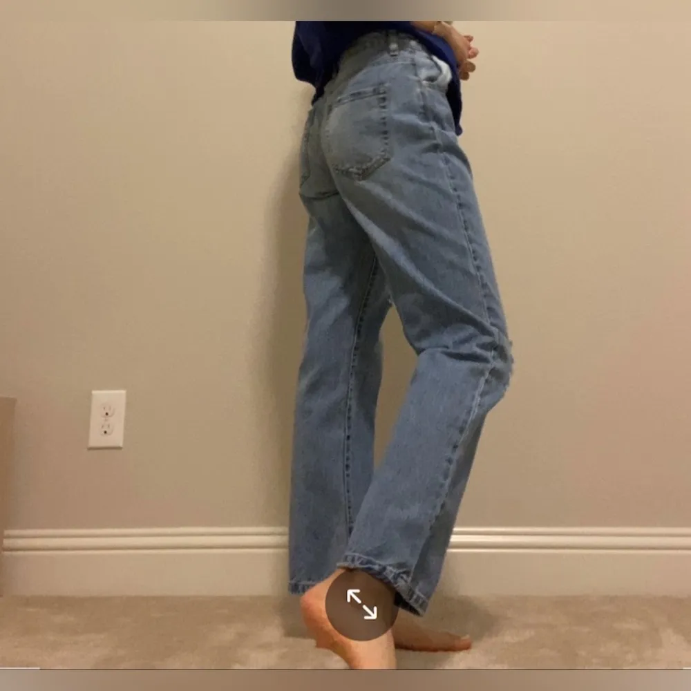 Forever 21 straight leg jeans size 26 dad jeans vintage jeans - Image 9