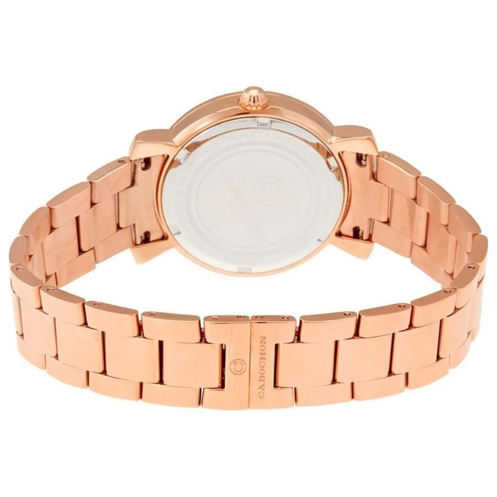 NWT Cabochon Fashion Ladies Quartz Steel Authentic Watch - Image 3