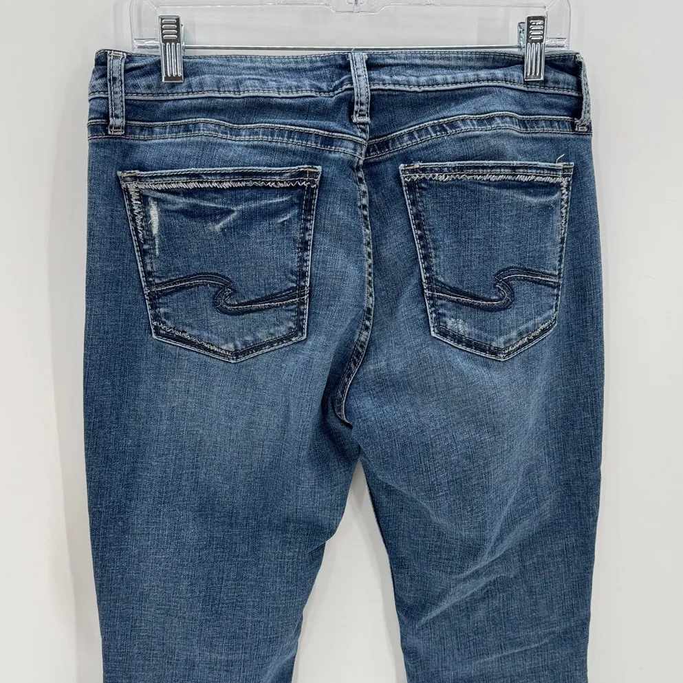 Silver Jeans Co Elyse slim boot size 30x33 western rodeo farm casual festival - Image 6