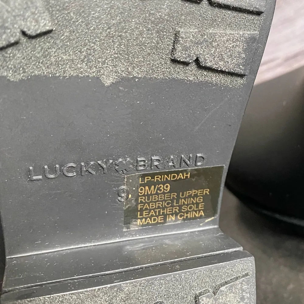 Rindah Rain boots Sz 9 - Image 4