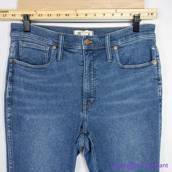NEW Madewell‎ 10" High-Rise Skinny Jeans Eardley Wash, 30 - Image 5