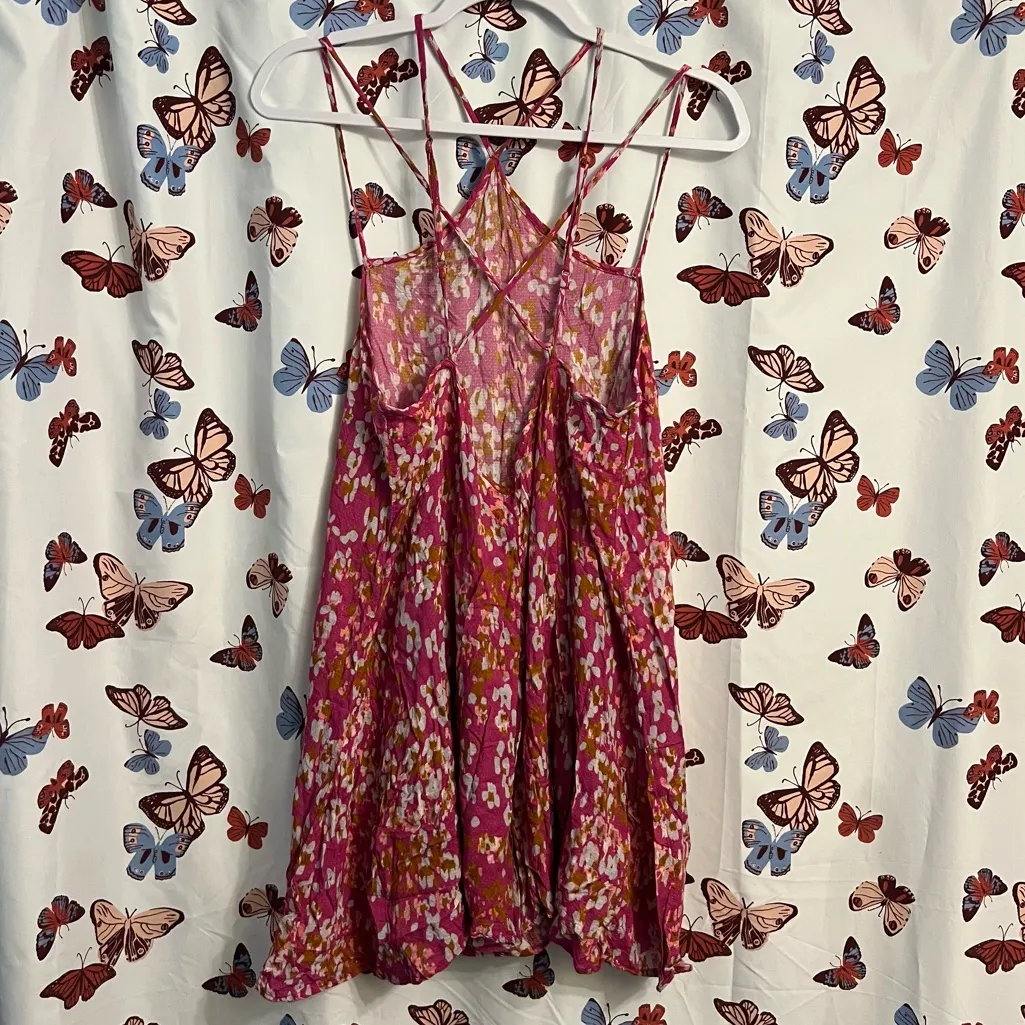 Anthropologie Strappy mini dress - Image 2