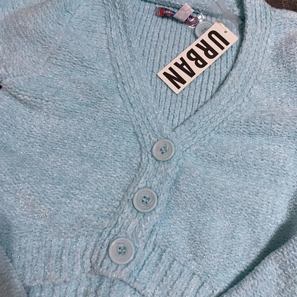 Urban Outfitters  Dina Cardigan NWT Size S - Light Blue - Image 8