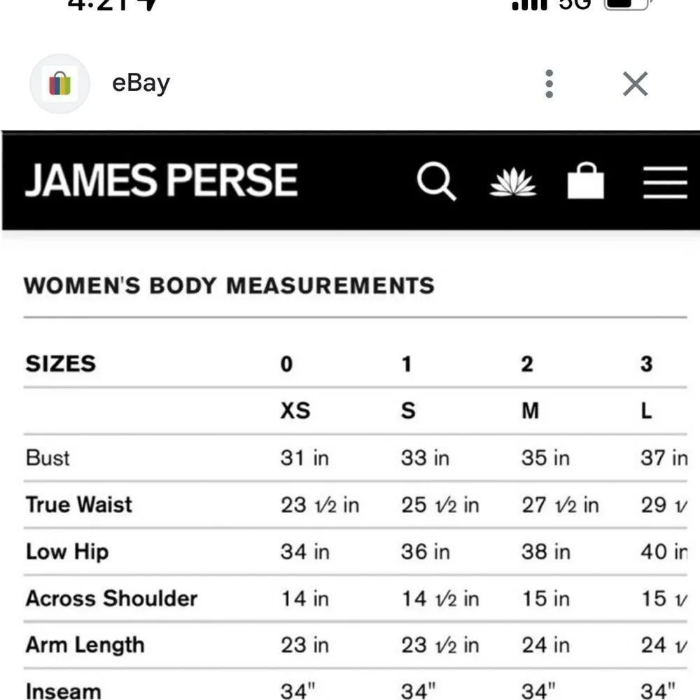 James Perse Cream Cropped Hooded Zip Up Sweatshirt Size Small - Image 3