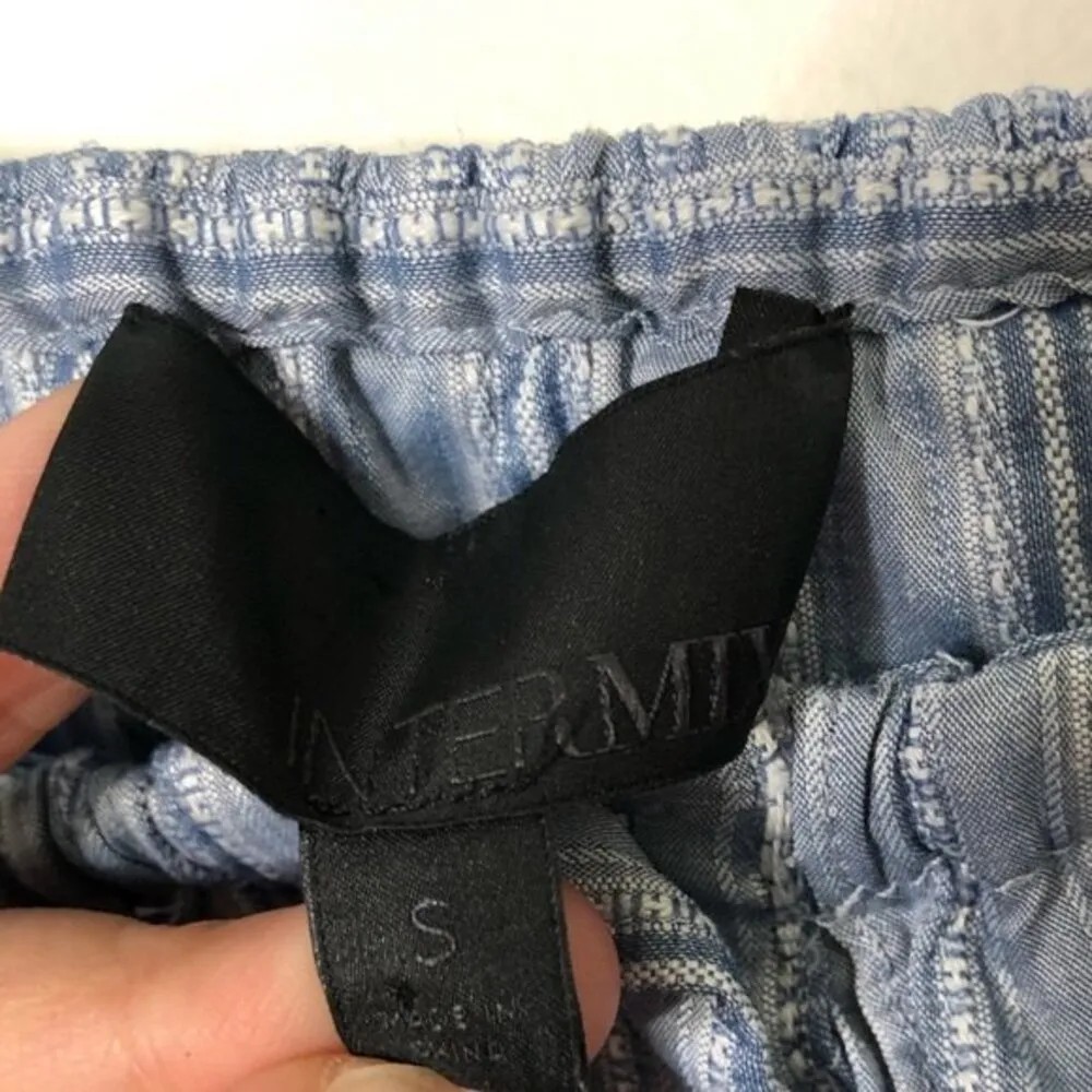 Intermix Ella Off the Shoulder Mini Dress Striped Dress Women’s Size Small - Image 8