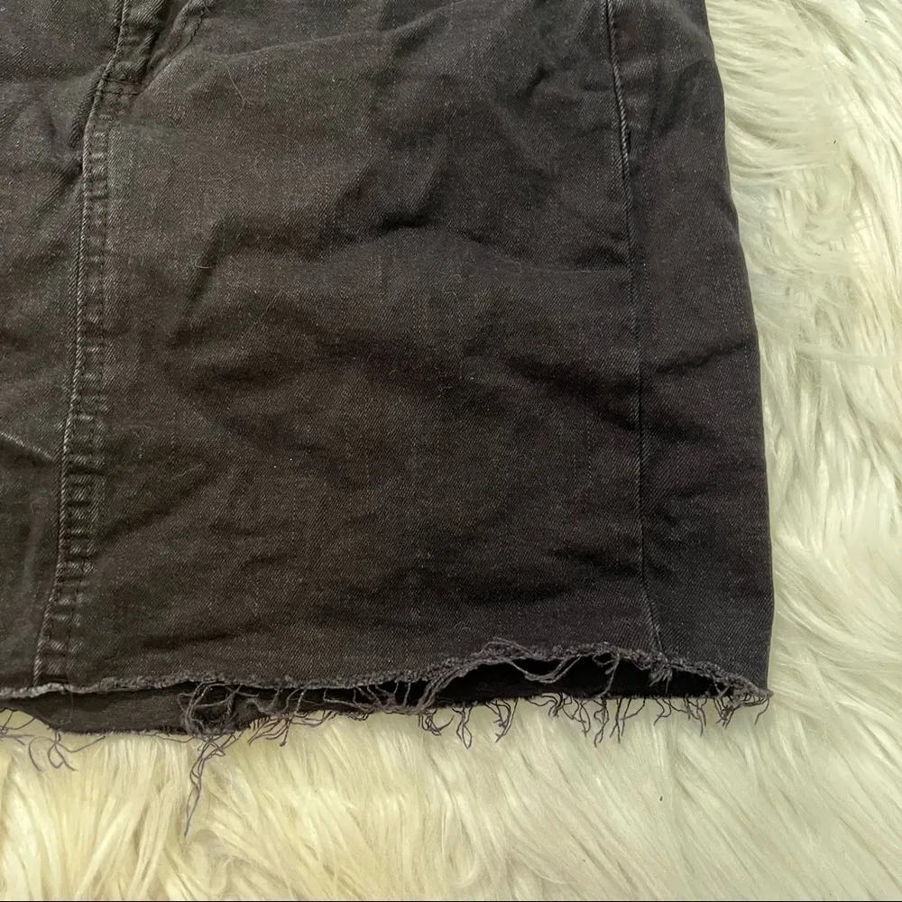Cotton On Denim Mini Skirt Black - Image 7