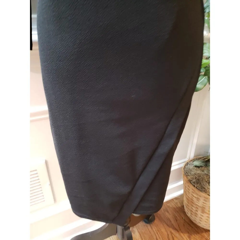 Bar iii Bodycon Dress Women's Size XL Black Elegant 3/4 Sleeves - Image 4