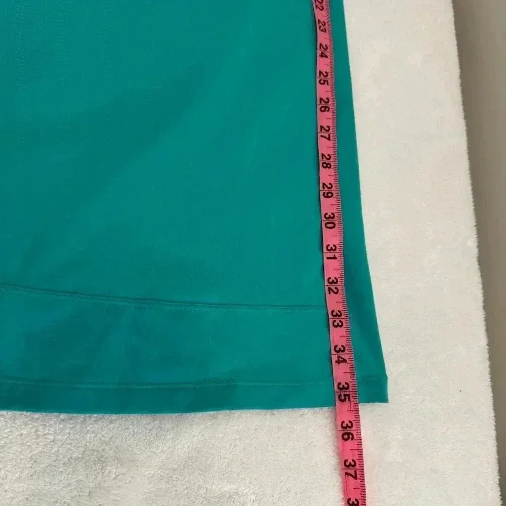 Toad & Co Tech Tomboy Racerback Dress Teal Sz s Green - Image 5