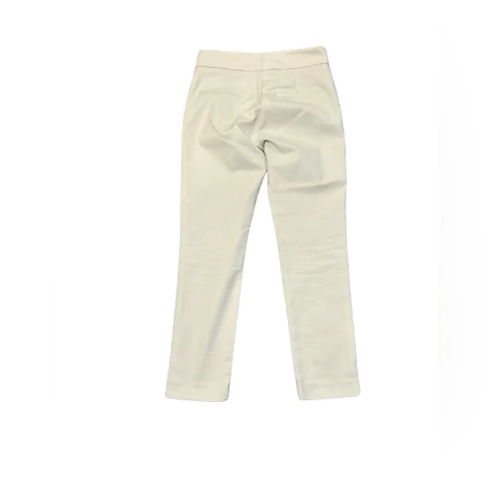 MANGO Cropped Skinny Pants in Ecru Ivory Size 2 - Image 8