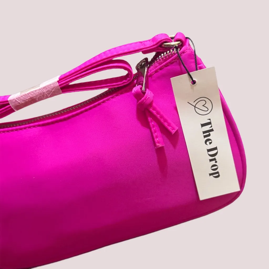 NWT The Drop Women's Melanie Hot Pink Shoulder Bag - Image 5